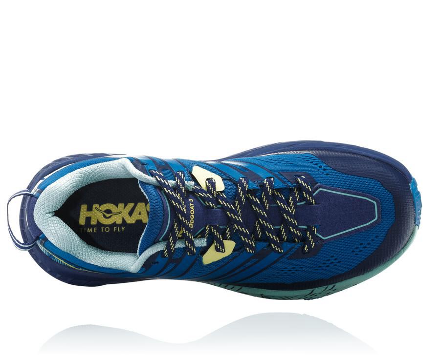 Hoka One One トレイルシューズ レディース 青 - スピードゴート 3 - PJ6791350